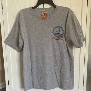 Pirana Joes Gray Short Sleeve Tee